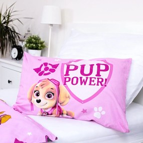 Bavlnené posteľné obliečky Labková patrola – Paw Patrol - motív Pup Power - 100% bavlna - 70x90 cm + 140x200 cm
