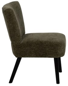 Zelené ženilkové kreslo – Ixia