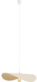 MAXLIGHT P0585 - Luster na lanku PAN 1xE27/15W/230V pr. 60 cm krémová