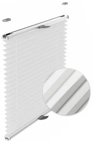Gario Roleta Plisé Thermo Snehobiela Šírka: 74 cm