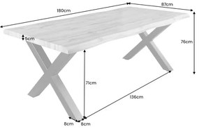 Jedálenský stôl Wild 41332 180x90cm Divoký Dub fólia  - Komfort-nábytok