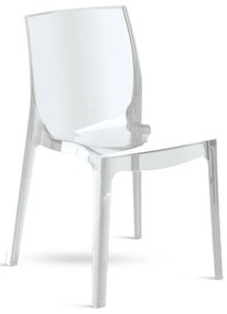 Stima Plastová stolička FEMME FATALE Vyberte odtieň ->: Transparentní
