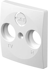 PE10 | Kryt TV-R 2P/3P Farba: Biely duroplast