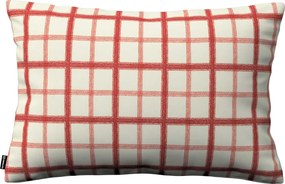 Karin - jednoduchá obliečka, 60x40cm farba produktu červená látka vzorované