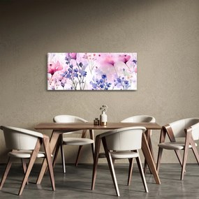 Obraz - Akvarelová lúka (120x50 cm)