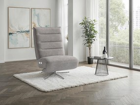 XXXLutz RELAXAČNÉ KRESLO, textil, sivá Sit & More - Online Only obývacie izby - 000144038011