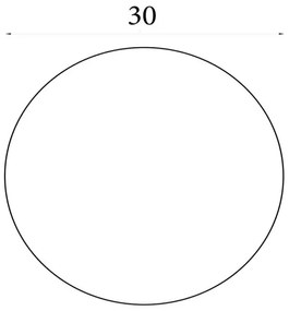 Searchlight 83829-30WH - LED stropné svietidlo CLOUDS LED/16W/230V, priemer 30 cm