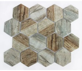 Sklenená mozaika Premium Mosaic brown 26x30 cm mat MOSV84HBR, 1 ks