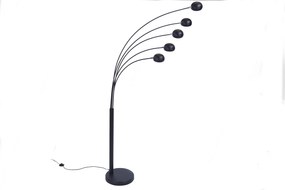 Stojacia lampa Five Lights black gold