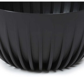 Kvetináč STRIPPED ECO 30 cm čierny