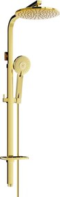 Mexen Q40 sprchový stĺp, zlatý - 798404095-50