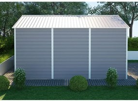 G21 Záhradný domček G21 GAH 1300 - 340 x 382 cm, šedý