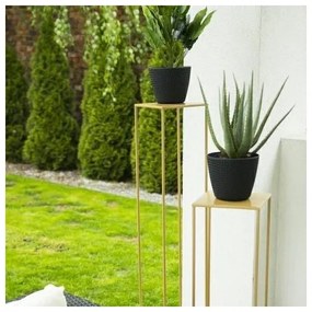 Stojan na kvety 100x24 cm zlatá