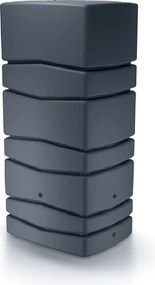 Waterform Sud na dažďovú vodu AQUA TOWER antracit 650l