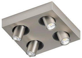 Eglo 96608 - LED Stropné bodové svietidlo ROBLEDO 1 4xGU10/5W/230V