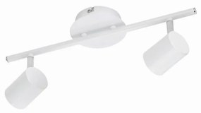 Leuchten Direkt 11942-16 - LED Bodové svietidlo TARIK 2xGU10/5W/230V biela