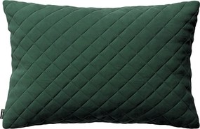 Obliečka Kinga pikovaná 60 x 40 cm farba produktu zelená látka lesklá, zamatová