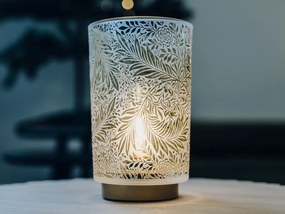 Sklenená LED dekorácia SOLUNA Veľkosť: S