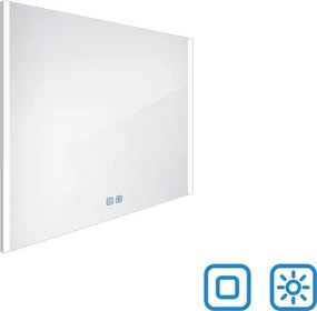 Nimco LED zrkadlo 800x700 s dvoma dotykovými senzormi - ZP 11003VX