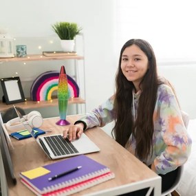 Rabalux 76008 - LED Lávová lampa GLITTER RAINBOW 2 LED/25W/230V