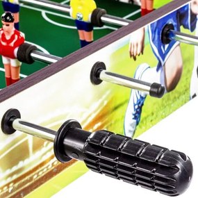 GamesPlanet® 70124 Mini stolný futbal s nožičkami, 70 x 37 x 25 cm, potlač