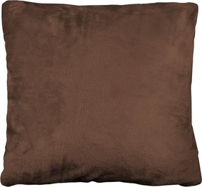 Polášek Poťah na vankúš z mikroplyšu - Čokoládová | 70 x 90 cm