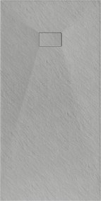 Mexen Hugo, SMC obdĺžniková sprchová vanička 170 x 90 cm, šedá, 42619017