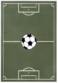 Detský koberček Adventures 105526 Green, 200x290, zelená, detská izba, Hanse Home