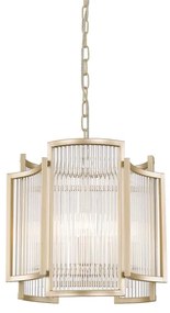 Zuma Line P0528-03A-V6AC - Luster na reťazi SERGIO 3xE14/60W/230V zlatá