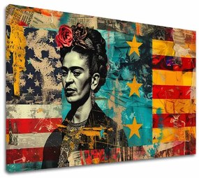 Obraz Frida Kahlo - Kultúrny odkaz | 100% originál domaľovaný akrylom