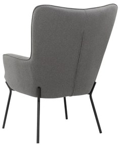 Sivé kreslo Boris – Støraa