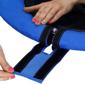 Hojdačka bocianie hniezdo SPRINGOS NS024 - modrá