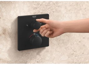 GROHE 348822430 - Sprchový set PRECISION 250 × 250 mm čierny