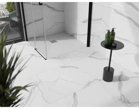 Mexen Stone+, štvorcová vanička z minerálneho kompozitu 100 x 100 cm, biela, 44101010