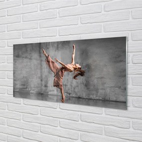Nástenný panel  Žena dlhé vlasy tanec 125x50 cm