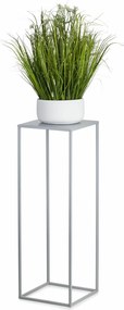 STOJAN NA KVETINÁČ SIMPLE 70X24X24 CM SIVÁ