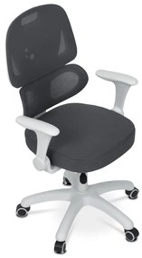 Autronic KA-K1063 GREY Kancelárska stolička, sivá