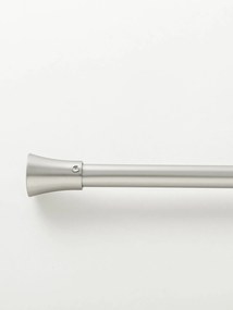 Garniža dvojradová Federico - brúsený nikel 120-210 cm