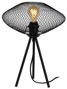 Lucide 21523/01/30 - Stolná lampa MESH 1xE27/40W/230V čierna