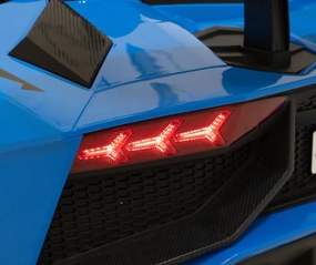 Detské elektrické autíčko Lamborghini Aventador SV 24 V modré
