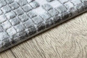 Koberec AKRYL VALS 0W1565 C53 78 svetlo sivý / tmavo sivý