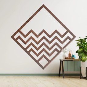 SENTOP | Geometrická drevená dekorácia na stenu | Moderný dizajn | SENTOP HDF0397-A