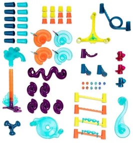 B-Toys - Gulôčková dráha MARBLE Deluxe 3xAG13