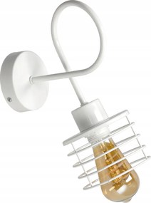 LED nočné svetlo na stenu E27 - biela