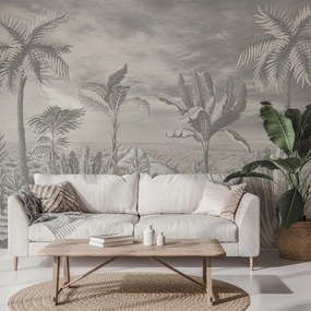 Fototapeta - Engrave jungle (147x102 cm)