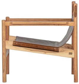 Kožené kreslo Chill 75 × 68 × 72 cm