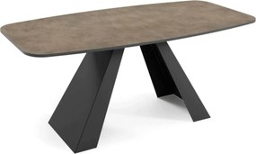 Dizajnový rozkladací jedálenský stôl TYRON Rozmer stola: veľkosť-160cm