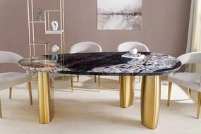 Luxusný mramorový jedálenský stôl Calais 200cm