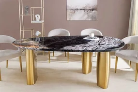 Luxusný mramorový jedálenský stôl Calais 200cm
