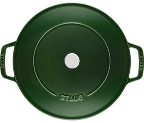 Staub Kastról STAUB so samopodlievacou pokrievkou 24 cm zelený 2,4l